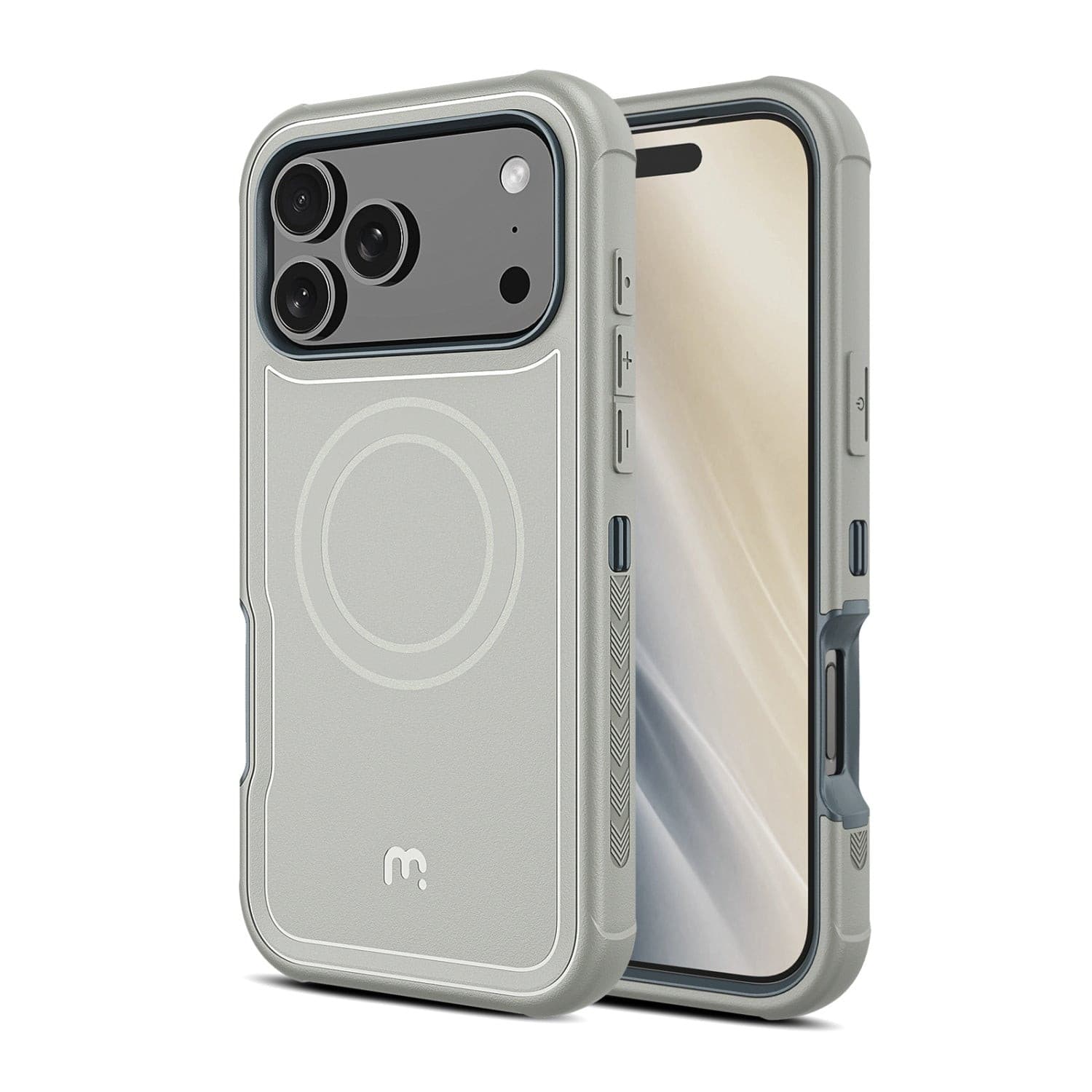 MYBAT Pro Maverick Rogue Case for Apple iPhone 17 Pro & 18 Pro (Gray)