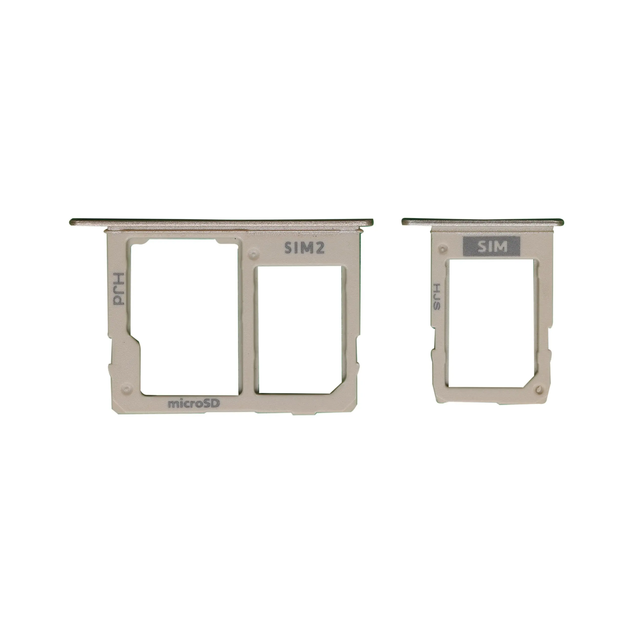 SIM & microSD Card Tray Set for Samsung Galaxy A6 & A6+ (Dual, Gold)