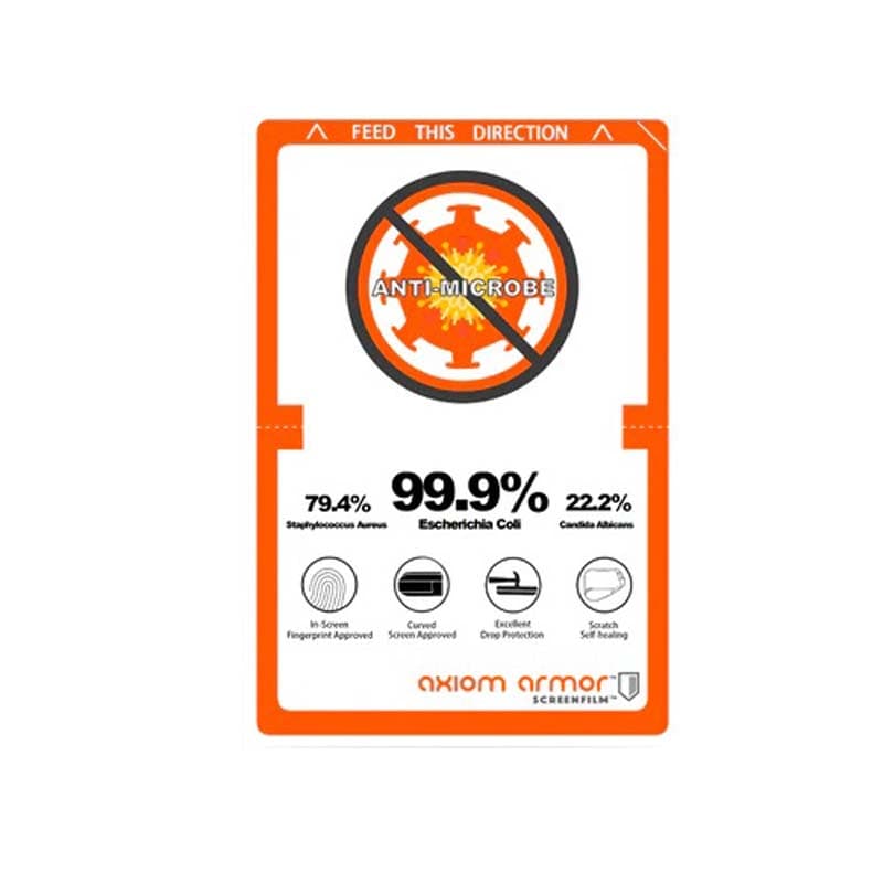 Axiom Armor ScreenFilm Small Anti-Microbe Screen Protector (20 Pack)
